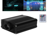Optical Fiber Light Engine Driver 16W RGBW Ceiling Light Source with Remote Controller 12V V1294-YM0718-3119210003011