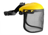 Safety Helmet Hat with Full Face Mesh Visor for Logging Brushcutter Forestry Protection V1294-YM0901-JYA02352