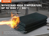 Carbon Felt Welding Blanket 4 Pack, 37" x 36" Flame Retardant Welding Blanket, Up To 1800&degF Heat V952-TXWDHTHS4JWTYV64QV0