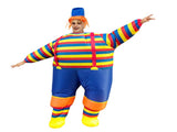 Inflatable Clown Costume Blow Up Joker Jumpsuit for Halloween Cosplay Party Christmas Adult Size V1294-YM0703-3115230047611