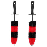Ergonomic Car Wash Brush PP Material Sturdy Assembly 2Pcs V1366-AZ2-W-13623