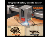 Laser Engraver, 20W, Laser Engraving and Cutting Machine with Enclosure Camera, Laser Cutter, x V952-FBSJGDKJ4040EZLRF001V3