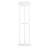 Side Table Modern Stable 3 Tier Round Acrylic Drink Table for Living Room Bedroom Bedside V1294-YM0901-3116240027011