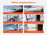 12V Linear Actuator, 200mm Stroke Ultra Heavy-Duty 9000N Linear Motion Actuator, IP65-Rated 5mm/s V952-CZXXXZXQ9000NBK9C001V9