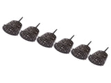 100PCS Plastic Fertilizer Mesh Basket with Lid Planting Fertilizer Net Pot for Succulent Orchid V1294-YM0703-3111230085012