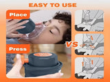anti-choking device, Heimlich instrument, negative pressure suction, airway clearance, choking V1102-108-BLA-26043