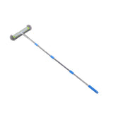Swimming Pool Brush with Pole Round Scrub Brushes Pool Wall Tile Brush for Home Hotel Green V1294-YM0901-3111260006012