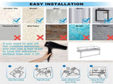JWDX Rack Clearance! with Shelf Basket Holder Wall Towel for Kitchenbathroom Storage Paper Adhesive V1189-LWWAL-20260325-03041