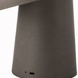 LED Cordless Mushroom USB Rechargeable Table Lamp Dimming Night Light - Steel Grey V563-75189