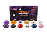 Spooky Halloween Squishies Bun Stress Toy Advent Calendar Box, 12 Unique Designs Ghost Pumpkin V1369-AZ3-W-13655