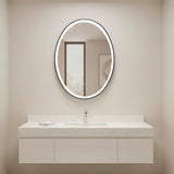 Oval Mirror LED Anti-Fog Illuminated Bathroom Living Room V63-840651