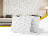 Artiss 3D Wall Panels PVC Decorative Panels 50x50cm Set of 15 Feature Wall Poly WP-50X50-15PCS-POLY