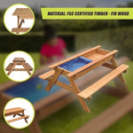 Sand & Water Wooden Picnic Table V63-841511