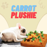 Carrot Dog Toy, Carrot Snuffle Mat for Dogs, Carrots Plush Toys, Carrots Enrichment Dog V1370-AZ4-06688
