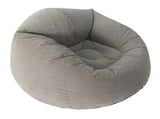 Inflatable Chair Single Sofa PVC Flocking Blow Up Lounge Couch for Living Room Bedroom Office V1294-YM0901-3116250014711