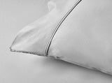 Accessorize 400TC Grey Bamboo Cotton Sheet Set 40cm Wall Single V442-HIN-SHEETS-BAMBOOCOTTON40CM-GREY-SB
