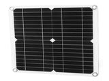 12W 12V Solar Panel Kit Semi Flexible Monocrystalline IP65 Waterproof Portable Solar Charger with V1294-YM0703-3114230037311