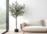 Artiss 155cm Artificial Olive Tree Faux Trees Indoor Decor Artificial Plants Lifelike Plant AP-TREE-OLIVE-155