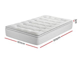 Giselle Bedding King Single Mattress Topper 5cm Coral Fleece TOPPER-FLEECE-5-KS