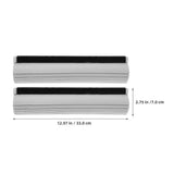 2Pcs Commercial Sponge Mop Refills Grey Sponge Replacement Heads for Kitchen Bathroom Garage V1192-AZ-W-25212