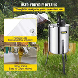 VEVOR 4 Frame Electric Honey Extractor Beekeeping 120 W Motor 2 Clear Lids V952-S-4XXDDYMJ0000001V3