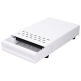 Coffee Knock Box Drawer Stainless Steel Thickened Coffee Residue Powder Box for Household ShopWhite V1294-YM0523-3118220010911