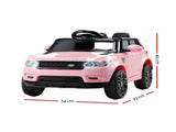 Rigo Ride On Car Kids Electric Ride On Cars SUV Remote 12V Pink RCAR-RANGEROVER-PK