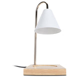 Candle Warmer Lamp Dimmable Decorative Electric Candle Warmer Lamp with Oak Base for Bedroom Living V1294-YM0901-3119240050212