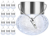 12Pack Hanging Solar Lights - Solar Powered Glass Ball Lights Waterproof Tree Hanging V1192-AZ-W-11736