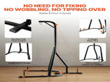 Punching Bag Stand, Steel Heavy Duty Workout Equipment, Boxing Punching Bag Stand, Holds Up to 140 V952-SDZJSDJ69485MF5SZ001V0
