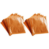Kraft Paper Bakery Bags Greaseproof Brown with Window for Cookies Pastries 100Pcs V1370-AZ4-20208