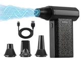 GIANTZ Electric Air Duster 202g 110000RPM Blower for Car Keyboard Outdoor AD-11-2500-4N-BK