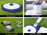 Bestway Pool Pump Cartridge Filter 2500GPH 9463L/H Flowclear Filters Cleaner BW-FIL-PUMP-58391