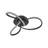 Irie Dimmable 3 Lights LED Ceiling Light - Black V558-LL002CL011B