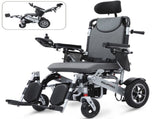 EQUIPMED Power Electric Wheelchair, Folding, Airline Approved, ARTG Certified, Recline Adjustment, V219-HWCELEEQ16SA