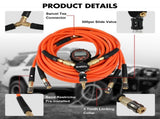X-BULL Indeflate Digital 4 Hose 4 Tire Inflation Deflation System Equalizer V211-AUEB-XBTN001