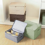 SOGA 2X Green Large Portable Double Zipper Storage Box Moisture Proof Clothes Basket Foldable Home SBOX028X2