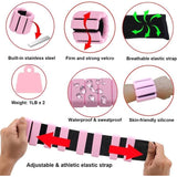 Adjustable Ankle Wrist Weights 900g 2 PCS for Training Walking Jogging Yoga Aerobics Pilates V1188-XY-L1011-1049