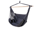 Gardeon Hammock Chair Outdoor Camping Hanging Hammocks Cushion Pillow Grey HM-CHAIR-PILLOW-GREY