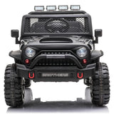 12 Jeep Inspired Ride On Car Kids Fairyland Adventure - Black V580-BKJEEPOZ617