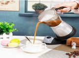 Large Capacity Electric Moka Pot Stovetop Espresso Coffee Maker Coffee Percolator 150ml V1294-YM0901-JY15616-01