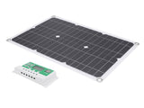 20W Solar Panel Kit PET Monocrystalline Silicon Water Resistant Portable Solar Panel Charger V1294-YM0901-3111240265211