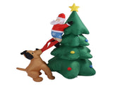 Inflatable Christmas Tree 1.8M Lighting High Speed Low Noise Fans Blow Up Christmas Tree Decoration V1294-YM0901-3115230076411