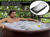 Extra Large Ice Block Mold for Ice Bath, 4 Pack 8.8lb Big Ice Cube Molds, Silicone Ice Bath V1259-DP01-A-3844