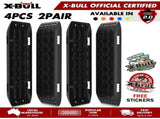 X-BULL Recovery Tracks Gen 2.0 10T Sand Mud Snow 2 Pairs Offroad 4WD 4x4 2PC 91CM Black V211-AU-ST002X2
