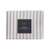 Ardor Frankie Natural Stripe Yarn Dyed Reversible Quilt Cover Set King V442-INT-QUILTCS-FRANKIESTRIPE-NATURAL-KI