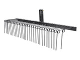 Tow Behind Landscape Rake, 1.8m Tow Dethatcher with 32 Steel Tines, Lawn Dethatcher Rake Attaches to V952-ZXSCJDHC72BDGLRVMV0