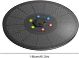 Solar Water Fountain with LED Lights Bird Bath Garden Pump V1263-JX-5571