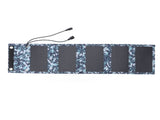 12W Monocrystalline Solar Panel 5V Dual USB Folding Portable Solar Panel Kit for Outdoor Camping V1294-YM0901-3114240010211