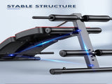 Foldable Weight Sit Up Bench Press Adjustable Home Gym Abdominal Exercise Fitness V610-GYM-SIT-83124